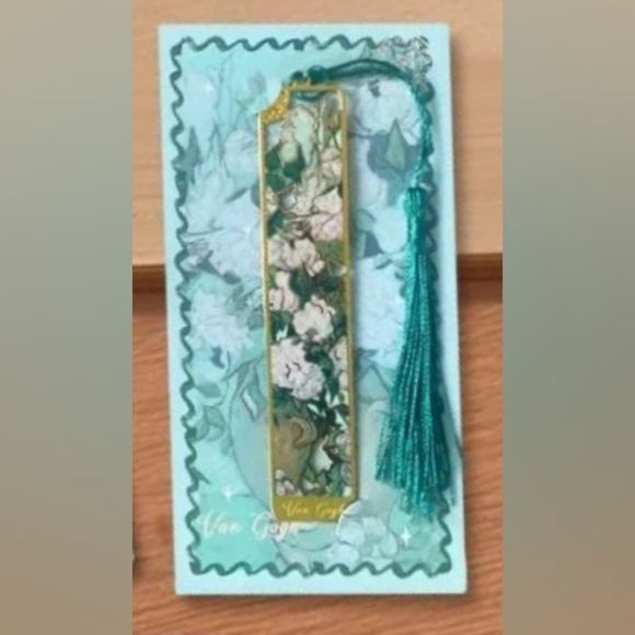 VAN GOGH Metal Bookmark With Tassel - Picture 2 of 3